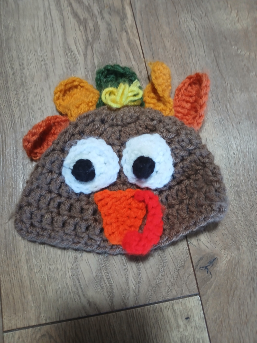 Baby Crochet Turkey Hat